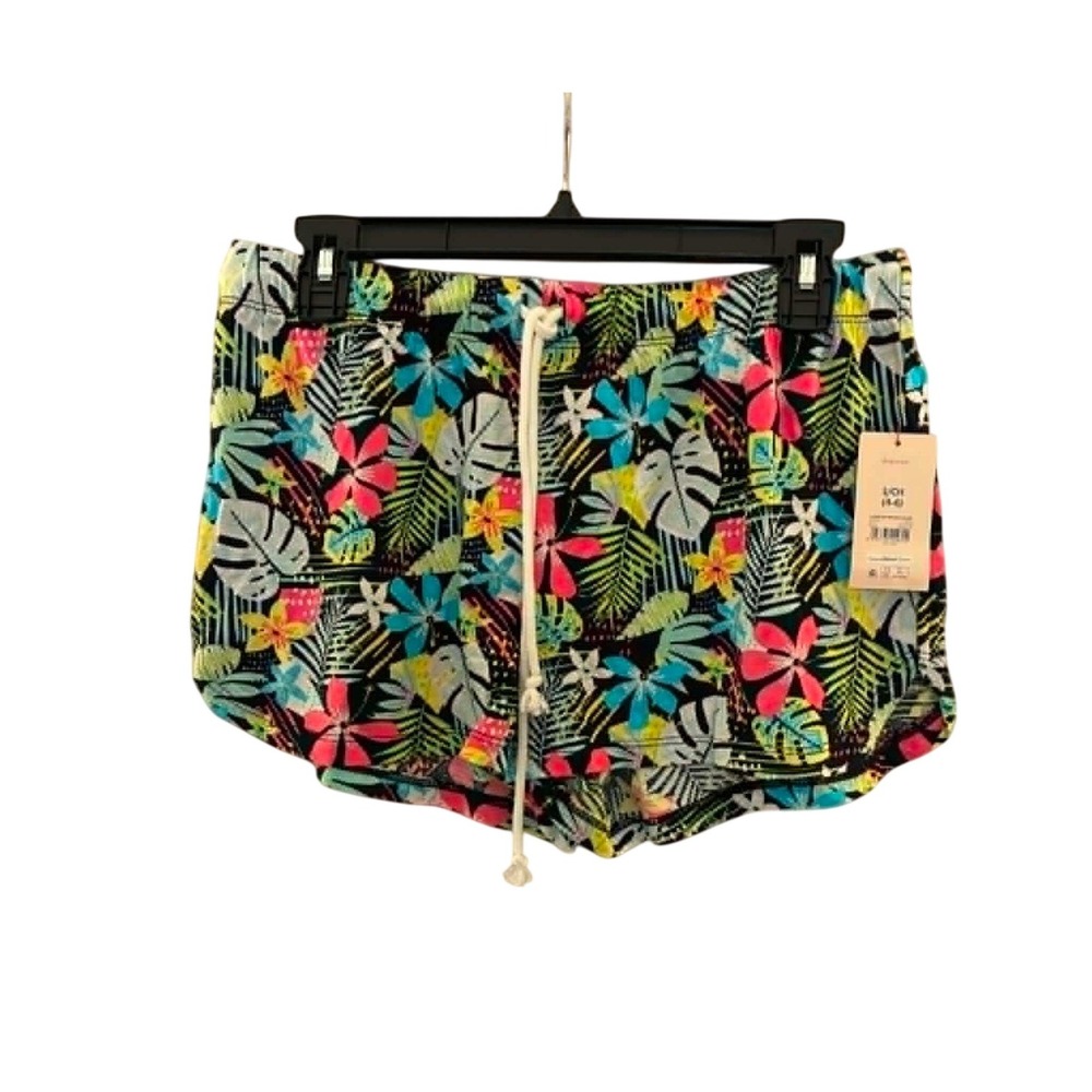 Secret Treasures Sleep Shorts Womens Small 4-6 Multicolor New Tropical Floral